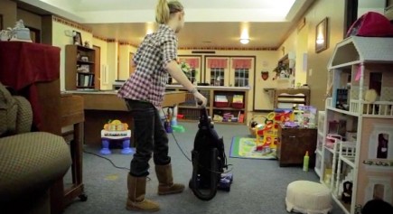 Basic household chores help prepare residents of Hope Harbor Children's Home for responsibilities later in life.