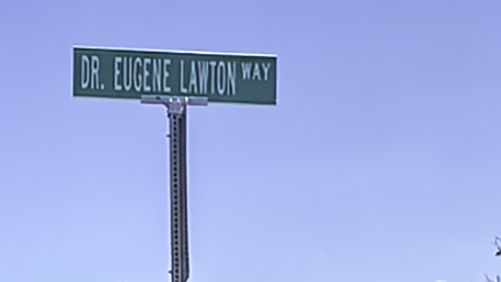 The street on which Eugene Lawton preached at Newark Church of Christ has been renamed in his honor.