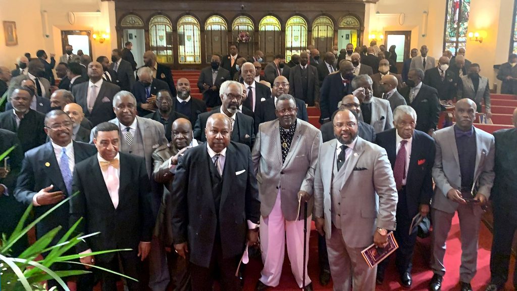 Evangelists from across the country came to the Newark Church of Christ for a memorial service for Evangelist Eugene Lawton.