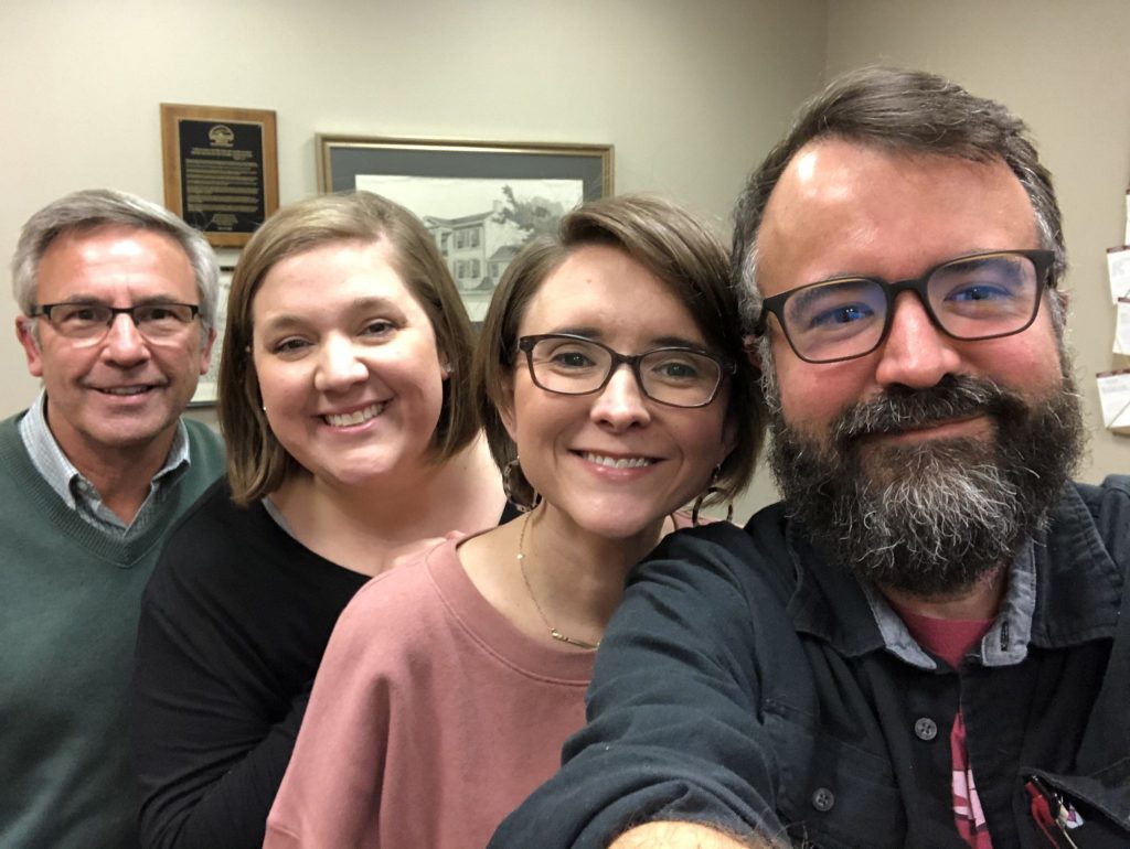 Kerry Stiles, Katie Culberson, Amy Bowman and Erik Tryggestad on "Sunday Lunch."