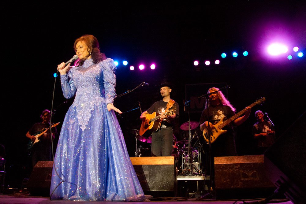 Loretta Lynn performs at the Summerfest Special in Milwaukee, Wisconsin, in 2011.