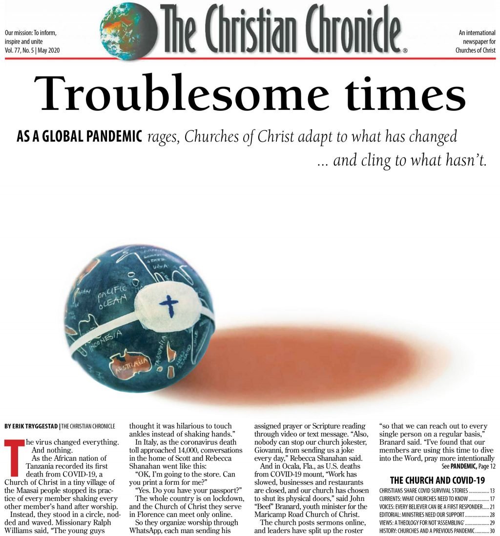 The May 2020 print edition of The Christian Chronicle