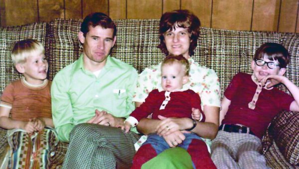 While living in West Monroe, La., in the mid-1970s, the Rosses pose for a photo. Pictured are Bob and Judy with son Scott, daughter Christy and son Bobby.