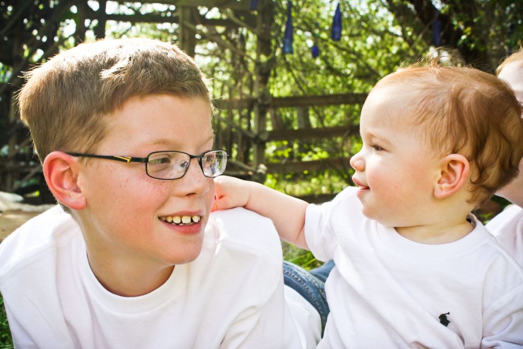 The late Rex Fleming, left, with his brother Ryan.