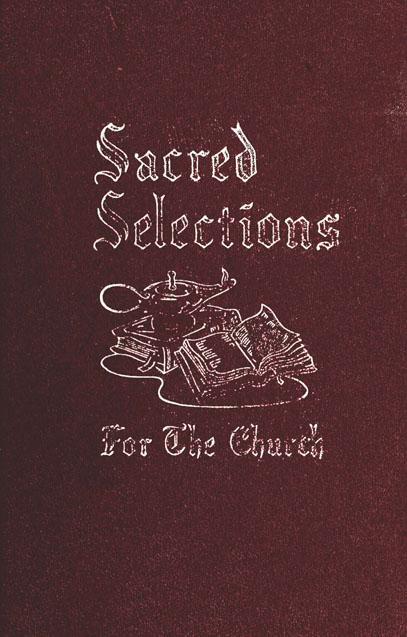 "Sacred Selections for the Church," circa 1956.