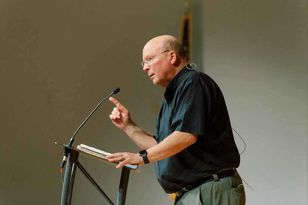 Scot McKnight speaks at Oklahoma Christian University