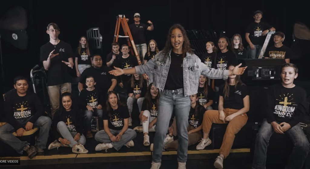 Best Friends, a vocal group at Lubbock Christian University in Texas, perform "Big God."